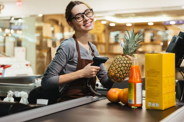 Supermarket Cashier (Female)