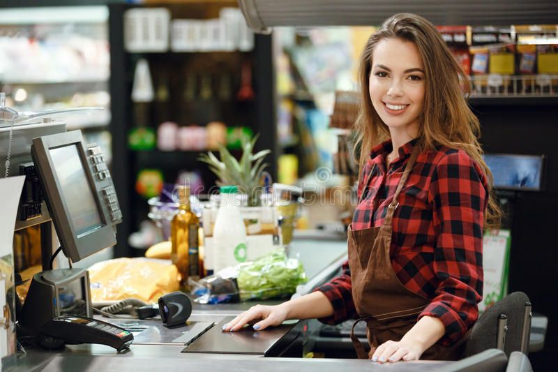 Supermarket Cashier (Female)